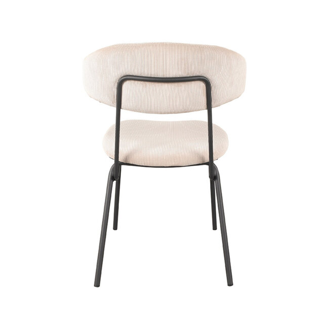 Label51 LABEL51 Eetkamerstoel Zack - Naturel - Ribcord