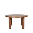 Label51 LABEL51 Eetkamertafel Elly - Nature - Mangohout - 140x140 cm