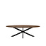 Label51 LABEL51 Eetkamertafel James - Nature - Mangohout - 210 cm - Ovaal