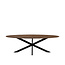 Label51 LABEL51 Eetkamertafel James - Nature - Mangohout - 240 cm - Ovaal