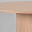 Label51 LABEL51 Eetkamertafel Oliva - Naturel - Eiken - 130 cm - Rond