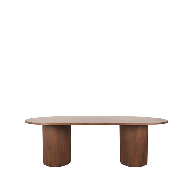 Label51 LABEL51 Eetkamertafel Oliva - Walnoot - Eiken - 240x120 cm