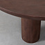 Label51 LABEL51 Eetkamertafel Olly - Espresso - Mangohout - 150x150 cm
