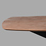Label51 LABEL51 Eetkamertafel Zane - Espresso - Mangohout - 160x100 cm