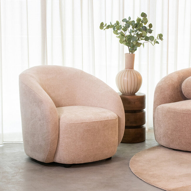 Label51 LABEL51 Fauteuil Alby - Naturel - Elite