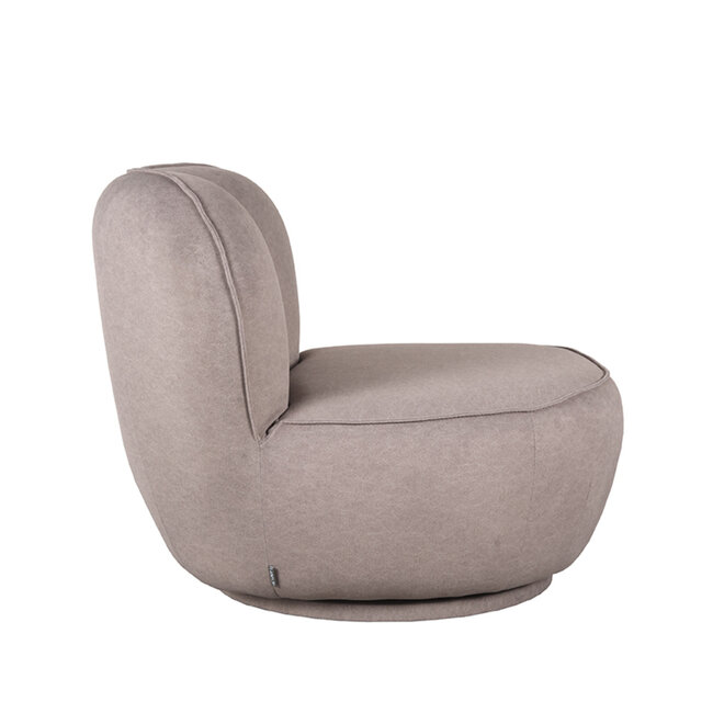 Label51 LABEL51 Fauteuil Bunny - Taupe - Microfiber