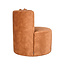 Label51 LABEL51 Fauteuil Evy - Oker - Velours - 65 cm