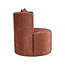 Label51 LABEL51 Fauteuil Evy - Rust - Velours - 65 cm