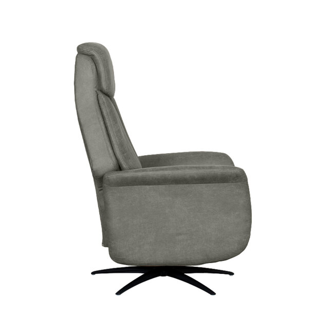 Label51 LABEL51 Fauteuil Oslo - Taupe - Micro Suede