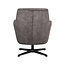 Label51 LABEL51 Fauteuil Toby - Antraciet - Velours