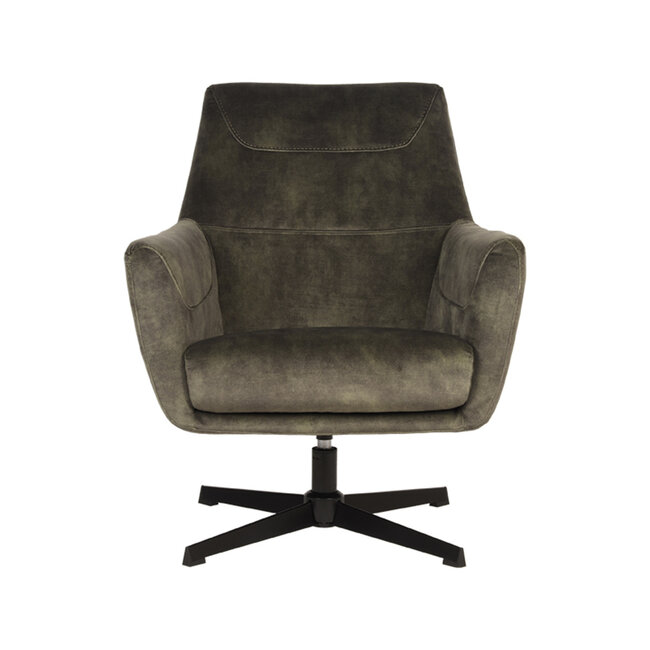 Label51 LABEL51 Fauteuil Toby - Hunter - Velours
