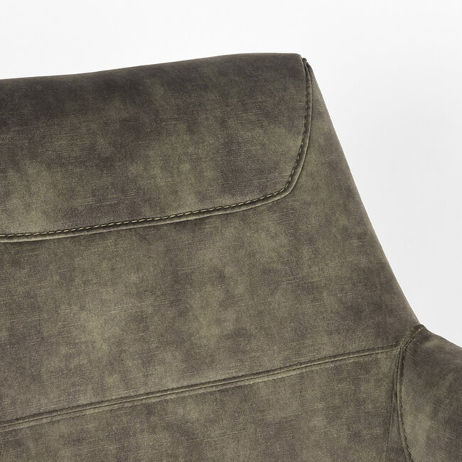 Label51 LABEL51 Fauteuil Toby - Hunter - Velours