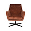 Label51 LABEL51 Fauteuil Toby - Rust - Velours