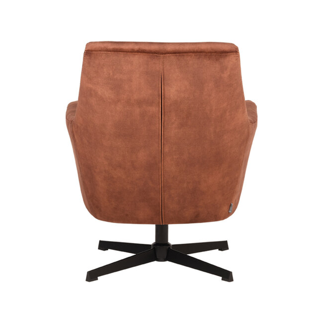 Label51 LABEL51 Fauteuil Toby - Rust - Velours