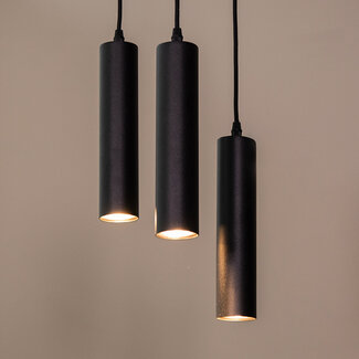 Label51 LABEL51 Hanglamp Ferroli - Zwart - Metaal - 3-lichts