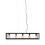 Label51 LABEL51 Hanglamp Tetto - Zwart - Metaal