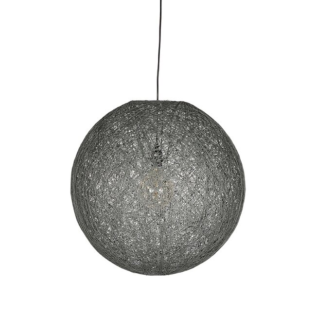 Label51 LABEL51 Hanglamp Twist - Grijs - Vlas - L
