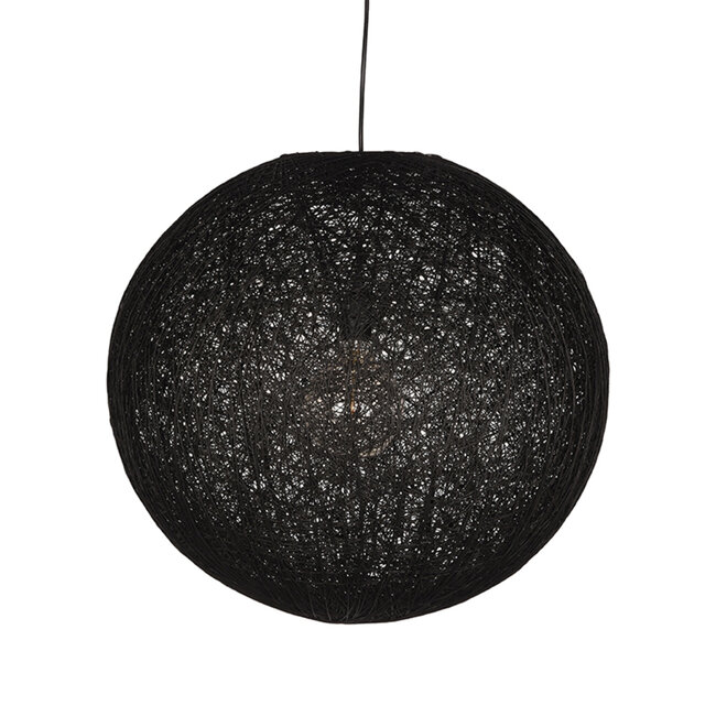 Label51 LABEL51 Hanglamp Twist - Zwart - Vlas - XL