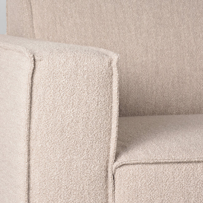 Label51 LABEL51 Hoekbank Kay - Naturel - Boucle - Rechts