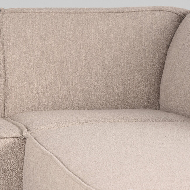 Label51 LABEL51 Hoekbank Kay - Naturel - Boucle - Rechts