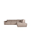 Label51 LABEL51 Hoekbank Kay - Taupe - Microfiber - Rechts