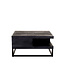 Label51 LABEL51 Salontafel Cube - Zwart - Mangohout - 80 cm