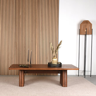 Label51 LABEL51 Salontafel Jule - Walnoot - Eiken - 140 cm