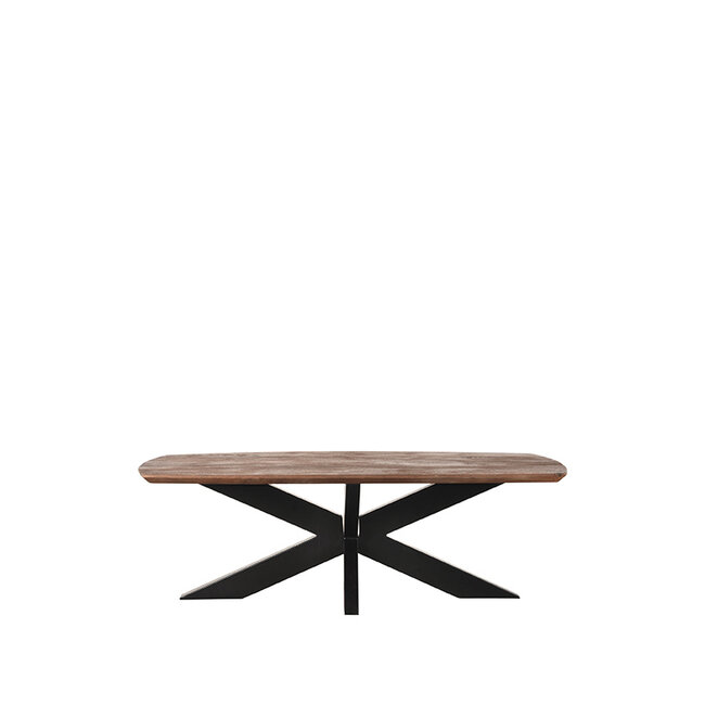 Label51 LABEL51 Salontafel Zane - Espresso - Mangohout - 120 cm