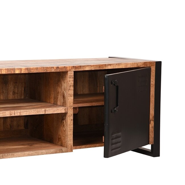 Label51 LABEL51 Tv-meubel Brussels - Rough - Mangohout - Tv-Meubel 160 cm