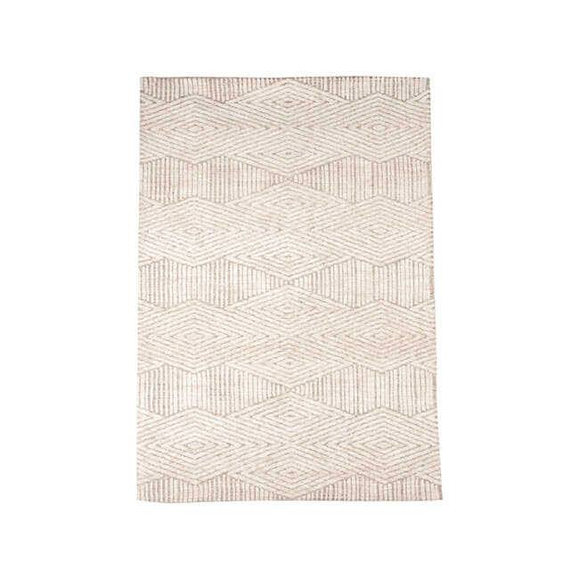 Label51 LABEL51 Vloerkleden Cosy - Taupe - Synthetisch - 160x230 cm