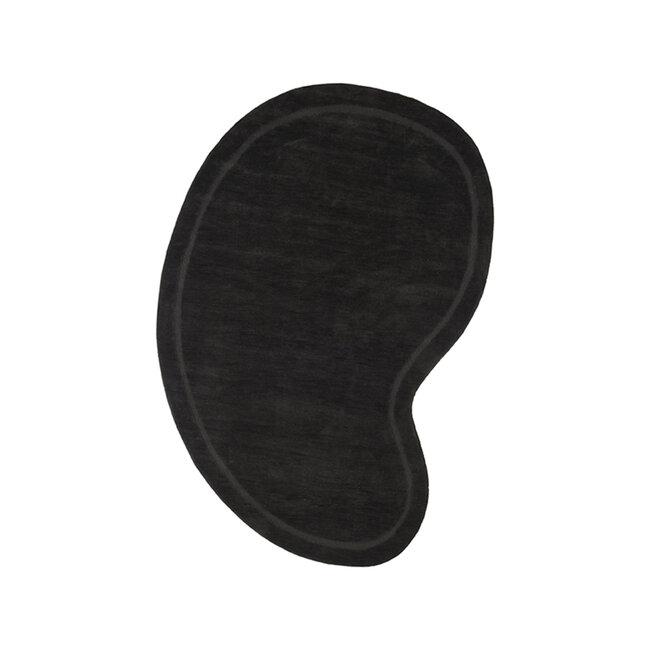 Label51 LABEL51 Vloerkleden Mody - Antraciet - Synthetisch - 160x230 cm