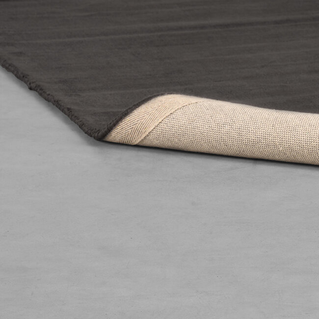 Label51 LABEL51 Vloerkleden Velvy - Antraciet - Synthetisch - 200x300 cm