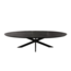 Starfurn Eettafel Brandy Black | 240 cm | Ovaal
