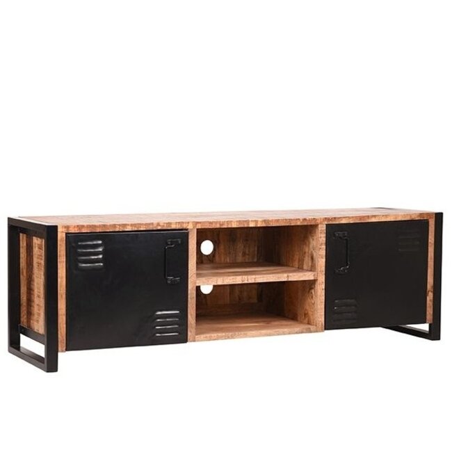 Label51 LABEL51 Tv-meubel Brussels - Rough - Mangohout - Tv-Meubel 160 cm