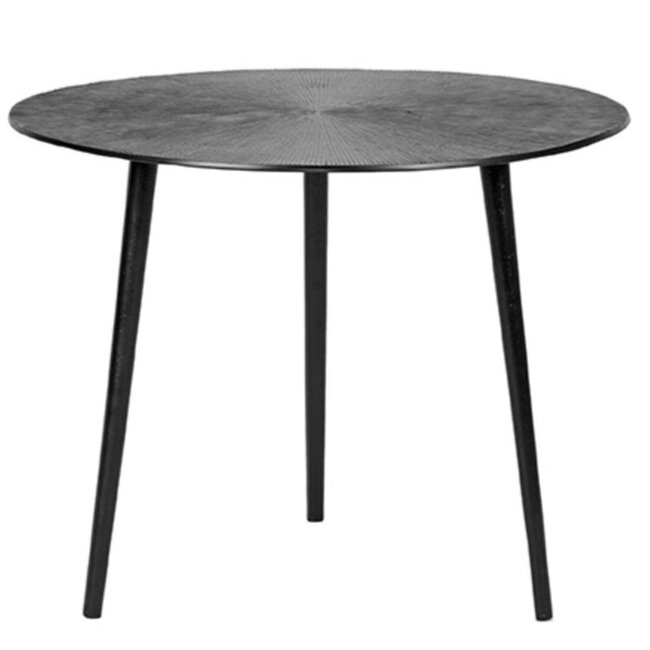 Label51 LABEL51 Salontafel Nobby - Zwart - Metaal - 50 cm