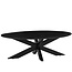 Label51 LABEL51 Salontafel James - Zwart - Mangohout - 130 cm