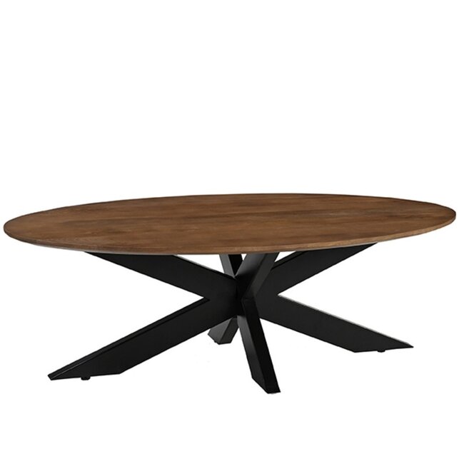 Label51 LABEL51 Salontafel James - Nature - Mangohout - 130 cm