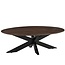 Label51 LABEL51 Salontafel James - Espresso - Mangohout - 130 cm