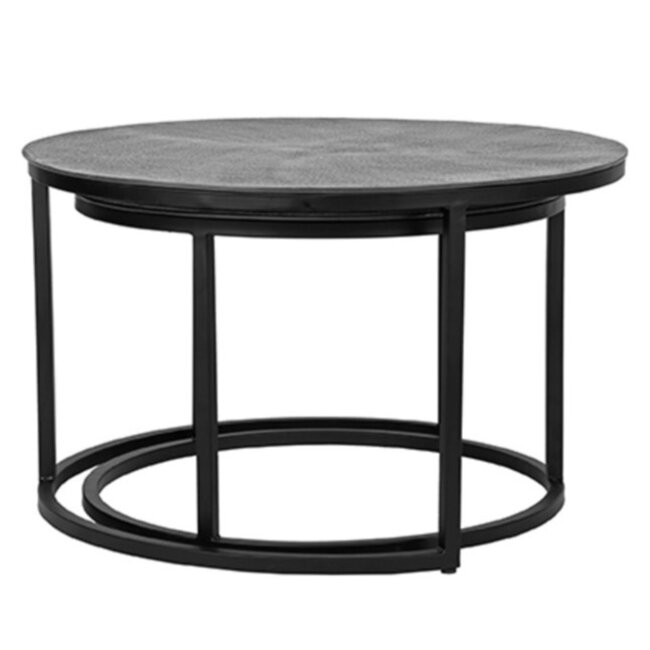 Label51 LABEL51 Salontafel Grand - Antiek ash - Metaal - 75 cm