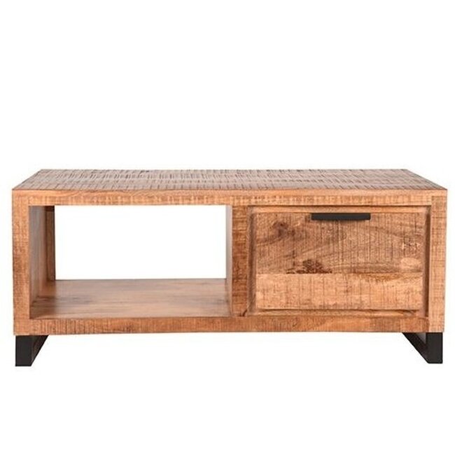 Label51 LABEL51 Salontafel Glasgow - Rough - Mangohout - 110 cm