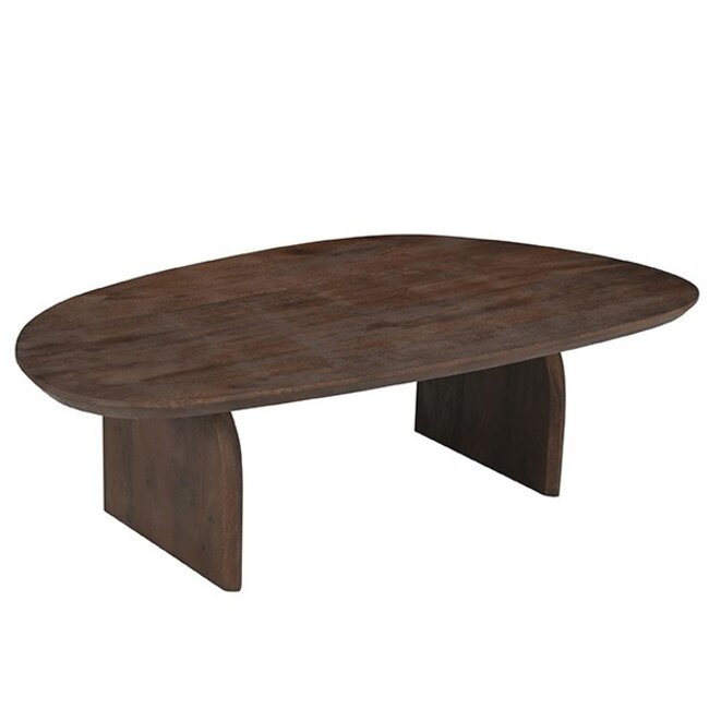 Label51 LABEL51 Salontafel Cooper - Espresso - Mangohout - 135 cm