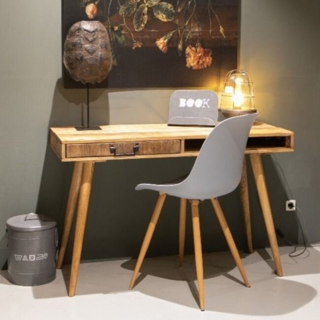Label51 LABEL51 Bureau Steady - Rough - Mangohout - 118 cm
