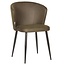 Label51 LABEL51 Eetkamerstoel Wave - Army green - Microfiber