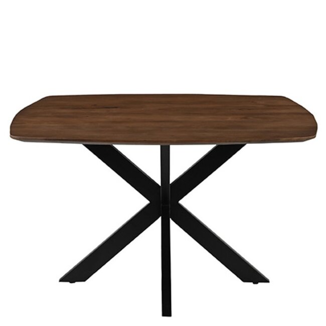 Label51 LABEL51 Eetkamertafel Blake - Nature - Mangohout - 140x140 cm