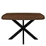 Label51 LABEL51 Eetkamertafel Blake - Nature - Mangohout - 140x140 cm