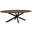 Label51 LABEL51 Eetkamertafel James - Nature - Mangohout - 210 cm - Ovaal