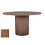 Label51 LABEL51 Eetkamertafel Oliva - Walnoot - Eiken - 130 cm - Rond