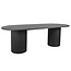 Label51 LABEL51 Eetkamertafel Oliva - Zwart - Eiken - 240x120 cm