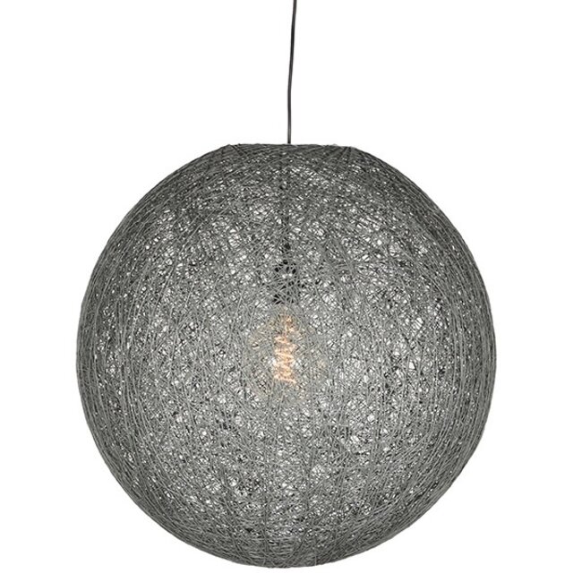 Label51 LABEL51 Hanglamp Twist - Grijs - Vlas - L
