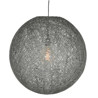 Label51 LABEL51 Hanglamp Twist - Grijs - Vlas - XL